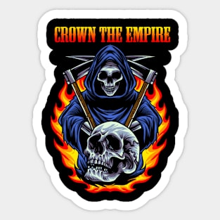 CROWN THE EMPIRE BAND Sticker